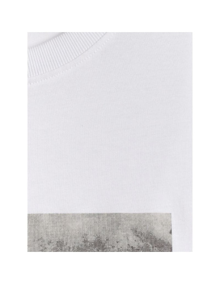 T-shirt regular z nadrukiem męski 4f 4fwss26ttshm3034-10s