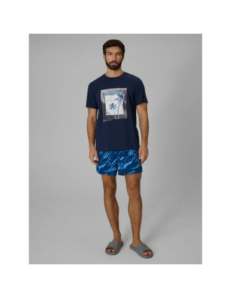 T-shirt regular z nadrukiem męski 4f 4fwss26ttshm3034-31s