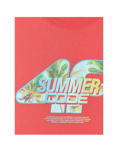T-shirt regular z nadrukiem męski 4f 4frss26ttshm4305-63s