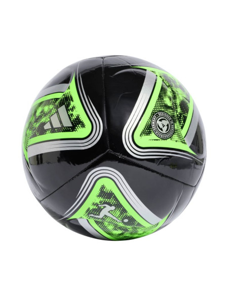 Piłka nożna adidas bundesliga 26/27 torfabrik club czarno-zielona kv4045
