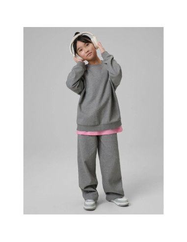 Bluza dresowa loose bez kaptura dziewczęca 4f 4fjrss26tswsf2624-25m