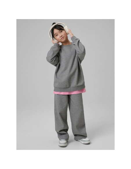 Bluza dresowa loose bez kaptura dziewczęca 4f 4fjrss26tswsf2624-25m