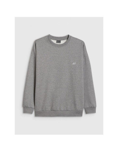 Bluza dresowa loose bez kaptura dziewczęca 4f 4fjrss26tswsf2624-25m