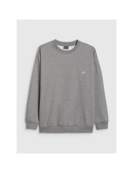 Bluza dresowa loose bez kaptura dziewczęca 4f 4fjrss26tswsf2624-25m