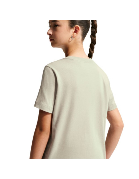 Koszulka dla dzieci nike sportswear zielona fz5177 304