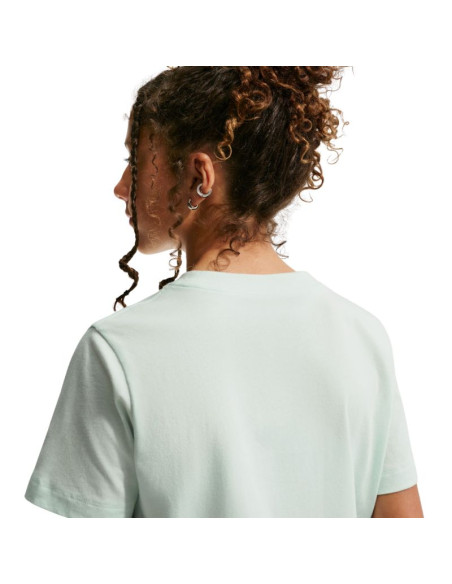Koszulka dla dzieci nike sportswear miętowa fz5177 394