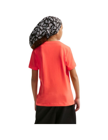 Koszulka dla dzieci nike sportswear pomarańczowa fz5177 842