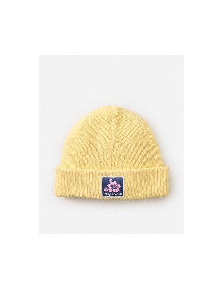 Czapka rip curl mixed reg beanie-girl żółta