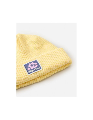 Czapka rip curl mixed reg beanie-girl żółta