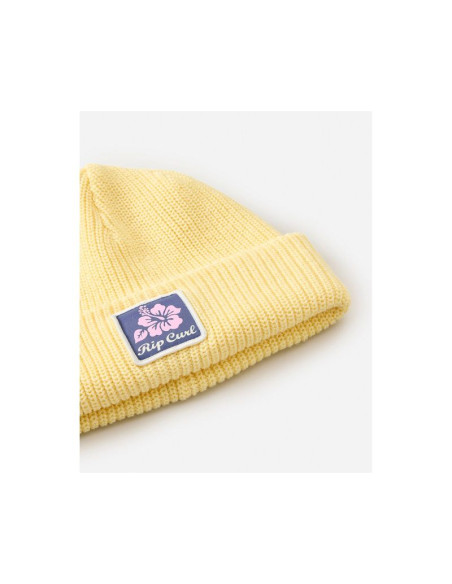 Czapka rip curl mixed reg beanie-girl żółta