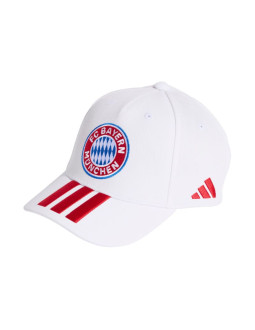 Czapka z daszkiem fc bayern monachium biało-czerwona kt3398