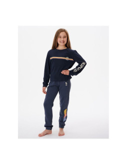 Koszulka rip curl melting wave long sleeve -girl granatowy 2