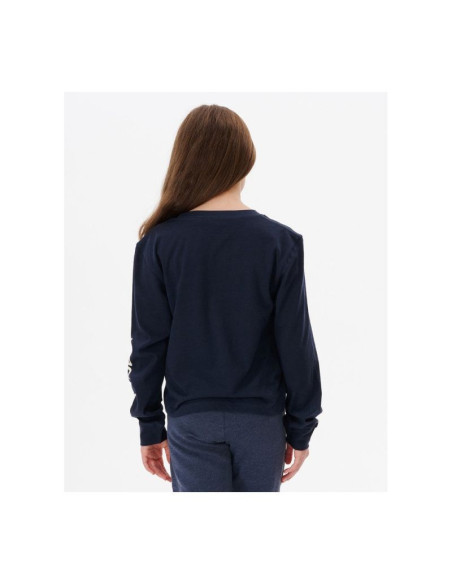 Koszulka rip curl melting wave long sleeve -girl granatowy