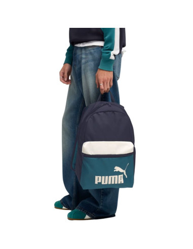 Plecak puma phase color block granatowy 91175 07