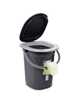 Greenblue toaleta przenośna turystyczna, antracytowa gb320ag