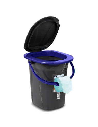 Greenblue toaleta turystyczna, czarno-granatowa gb320bb