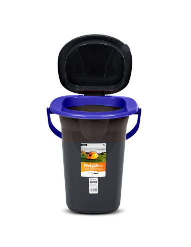 Greenblue toaleta turystyczna, czarno-granatowa gb320bb