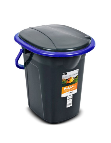 Greenblue toaleta turystyczna, czarno-granatowa gb320bb