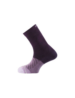 Skarpety damskie millet ubic crew socks w fioletowe śliwkowe