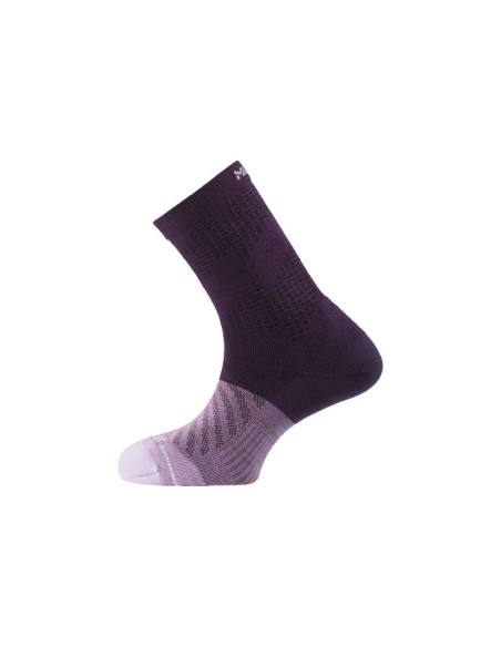 Skarpety damskie millet ubic crew socks w fioletowe śliwkowe