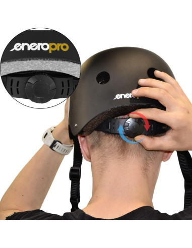 Kask skate katana czarny r.s enero pro
