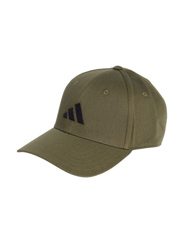 Czapka z daszkiem adidas new logo baseball oliwkowa jp0395