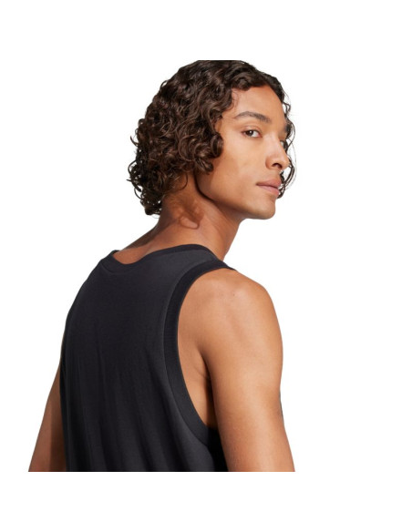 Koszulka męska adidas essentials small logo tank czarna je8986