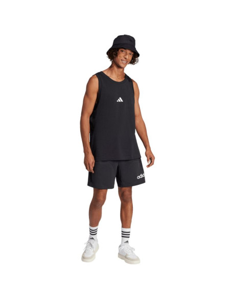 Koszulka męska adidas essentials small logo tank czarna je8986