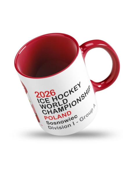 Kubek z podkładką iihf mś ia sosnowiec 2026