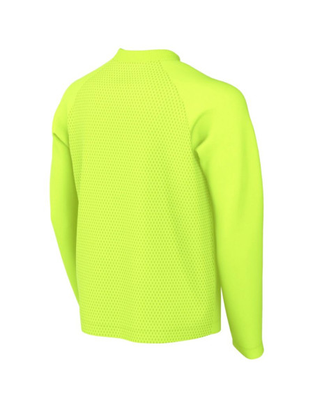 Koszulka dla dzieci nike dri-fit park viii longsleeve limonkowa hv8239 702