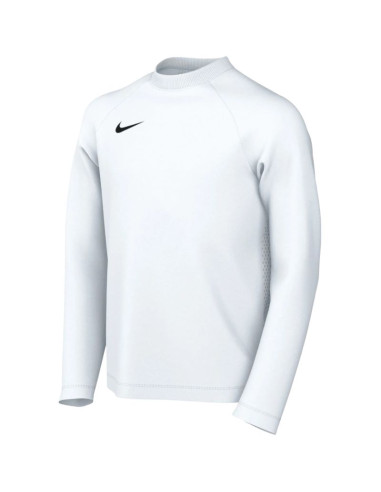 Koszulka dla dzieci nike dri-fit park viii longsleeve biała hv8239 100