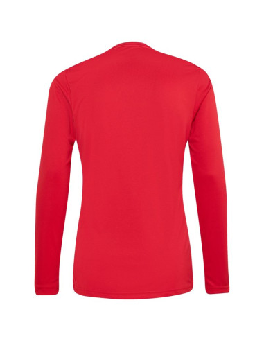 Koszulka męska adidas entrada 26 long sleeve jersey czerwona kf5847