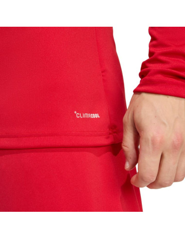 Koszulka męska adidas entrada 26 long sleeve jersey czerwona kf5847