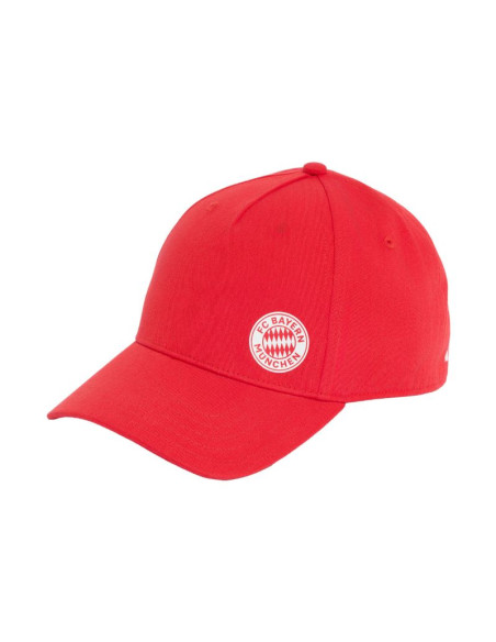 Czapka z daszkiem adidas fc bayern munich essentials czerwona ia2333