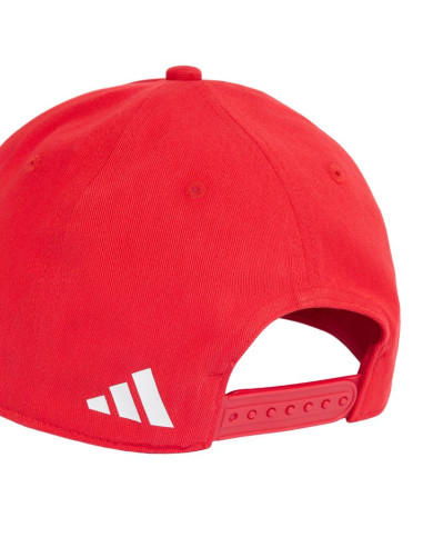 Czapka z daszkiem adidas fc bayern munich essentials czerwona ia2333