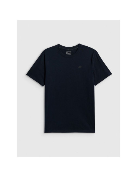 T-shirt regular gładki męski 4f 4frss26ttshm4087-31s