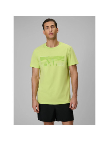 T-shirt reagular z nadrukiem męski 4f 4fwss26ttshm3035-42s