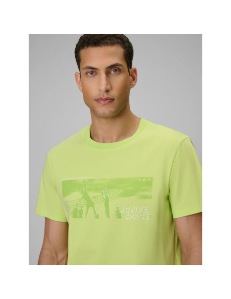 T-shirt reagular z nadrukiem męski 4f 4fwss26ttshm3035-42s