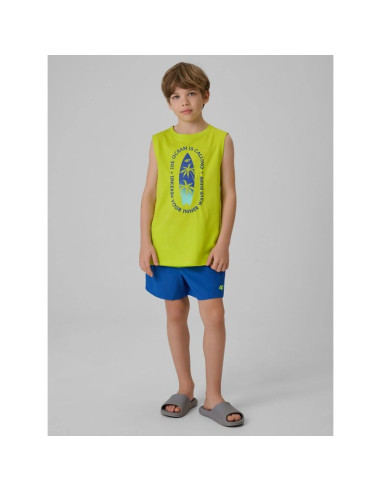 Spodenki plażowe boardshorty chłopięce 4f 4fjwss26ubdsm203-45s