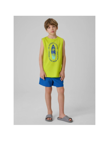 Spodenki plażowe boardshorty chłopięce 4f 4fjwss26ubdsm203-45s