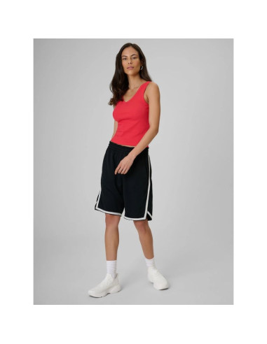 Top slim z prążkowanej dzianiny damsk 4f 4frss26tslef337-62s