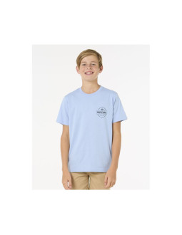 Koszulka dziecięca rip curl staple tee - boy niebieska