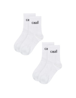 Skarpety sportowe casall urban tube sock 2-pack kolor biały