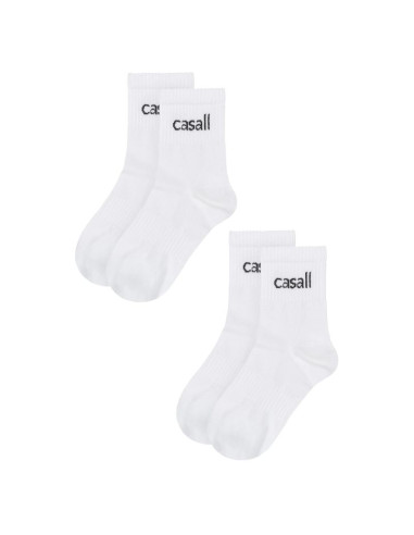 Skarpety sportowe casall urban tube sock 2-pack kolor biały