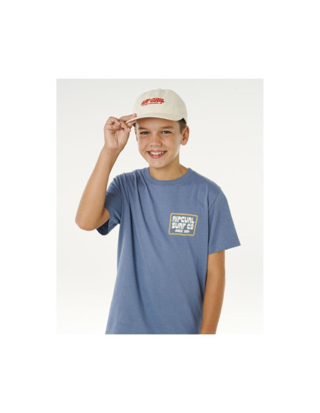 Koszulka chłopięca rip curl pacific rinse sunrise tee-boy niebieska