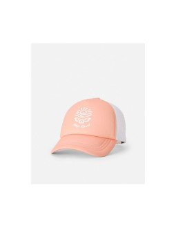 Czapka z daszkiem damska rip curl classic surf icon trucker pomarańczowa