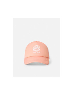 Czapka z daszkiem damska rip curl classic surf icon trucker pomarańczowa 2