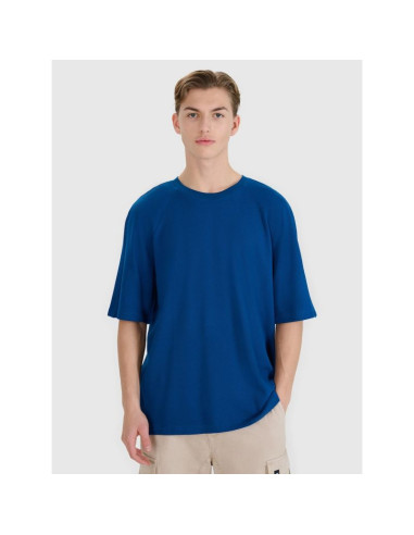 T-shirt oversize z modalem męski  4f 4frss25ttshm2731-46s