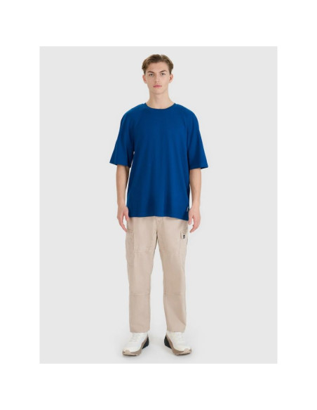 T-shirt oversize z modalem męski  4f 4frss25ttshm2731-46s