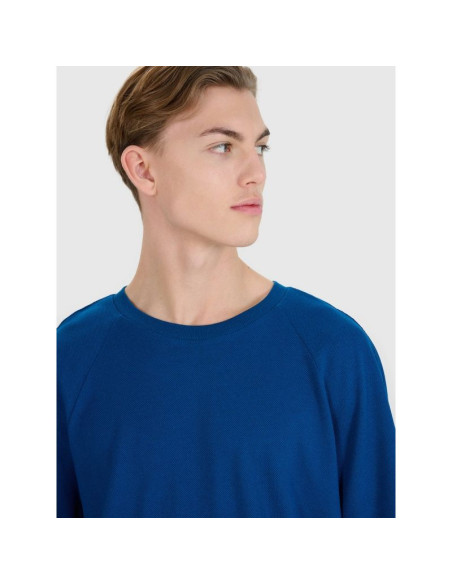 T-shirt oversize z modalem męski  4f 4frss25ttshm2731-46s